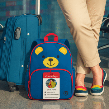 Buy Personalized Kids Bag Tags | Custom Name Tags for Bags & Luggage